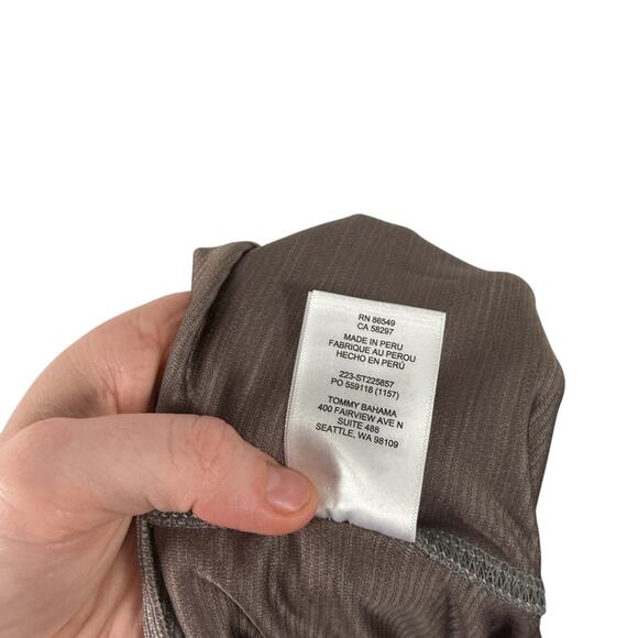 Tommy Bahama Island Zone Play Action Half Zip Pullover Ocean Deep NEW Mens Small - Picture 9 of 10